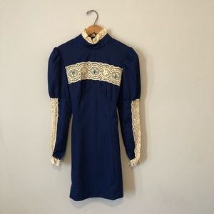 Blue Vintage Dress